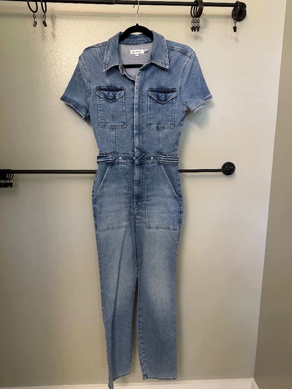 Good American Denim Jumpsuit